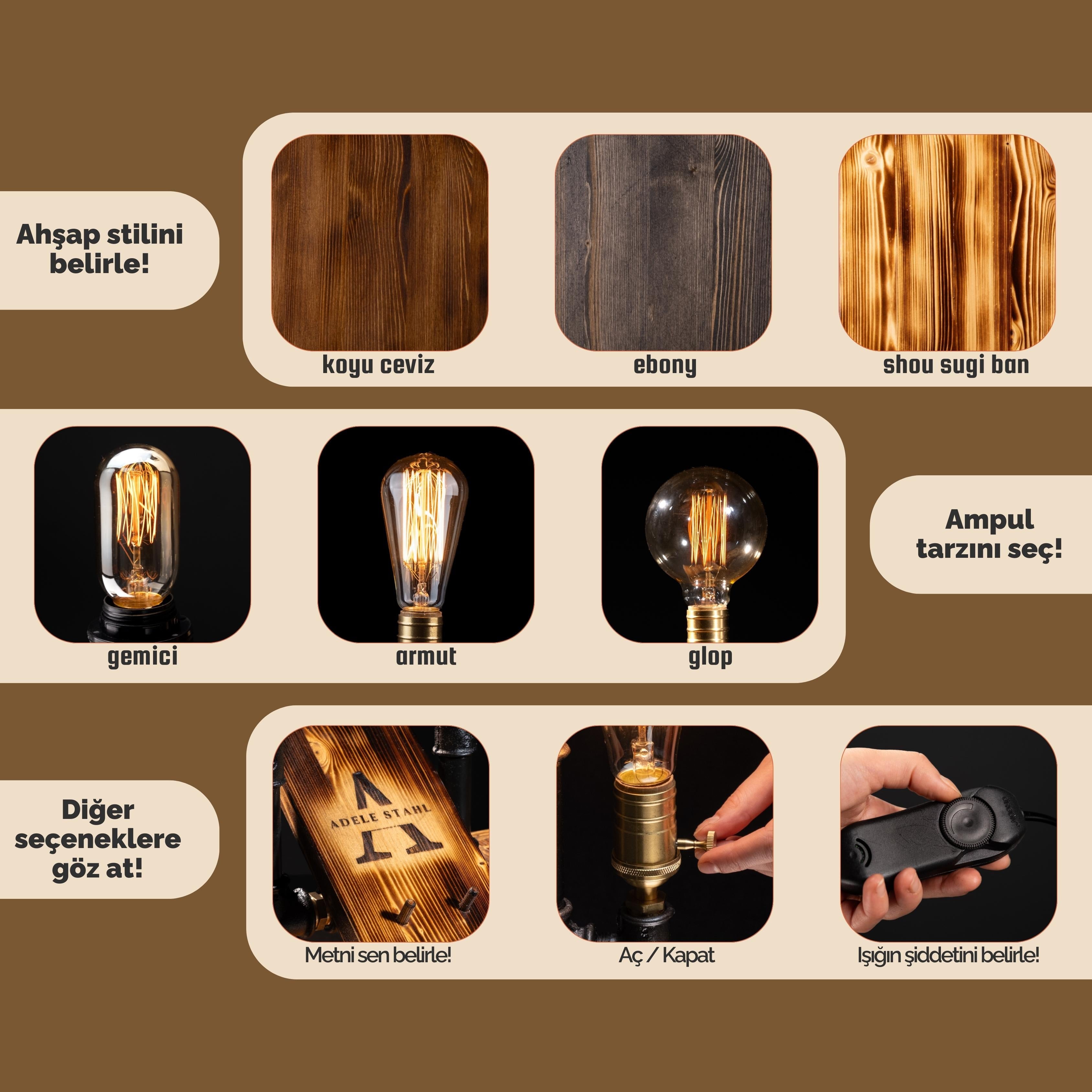 JR. ADELE. Organizatör Gece Lambası