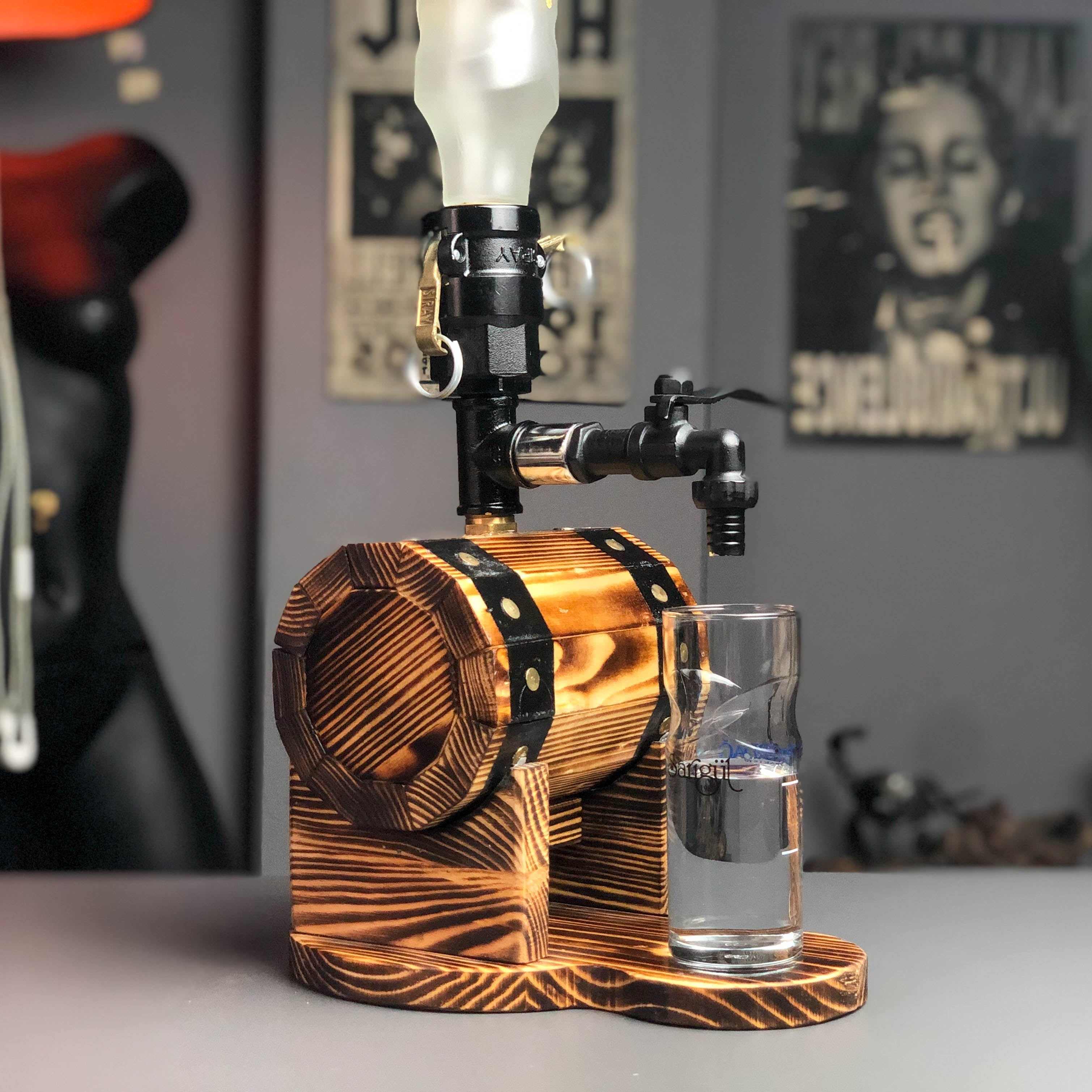 FIÇI. Kişiye Özel Ahşap İçki Çeşmesi