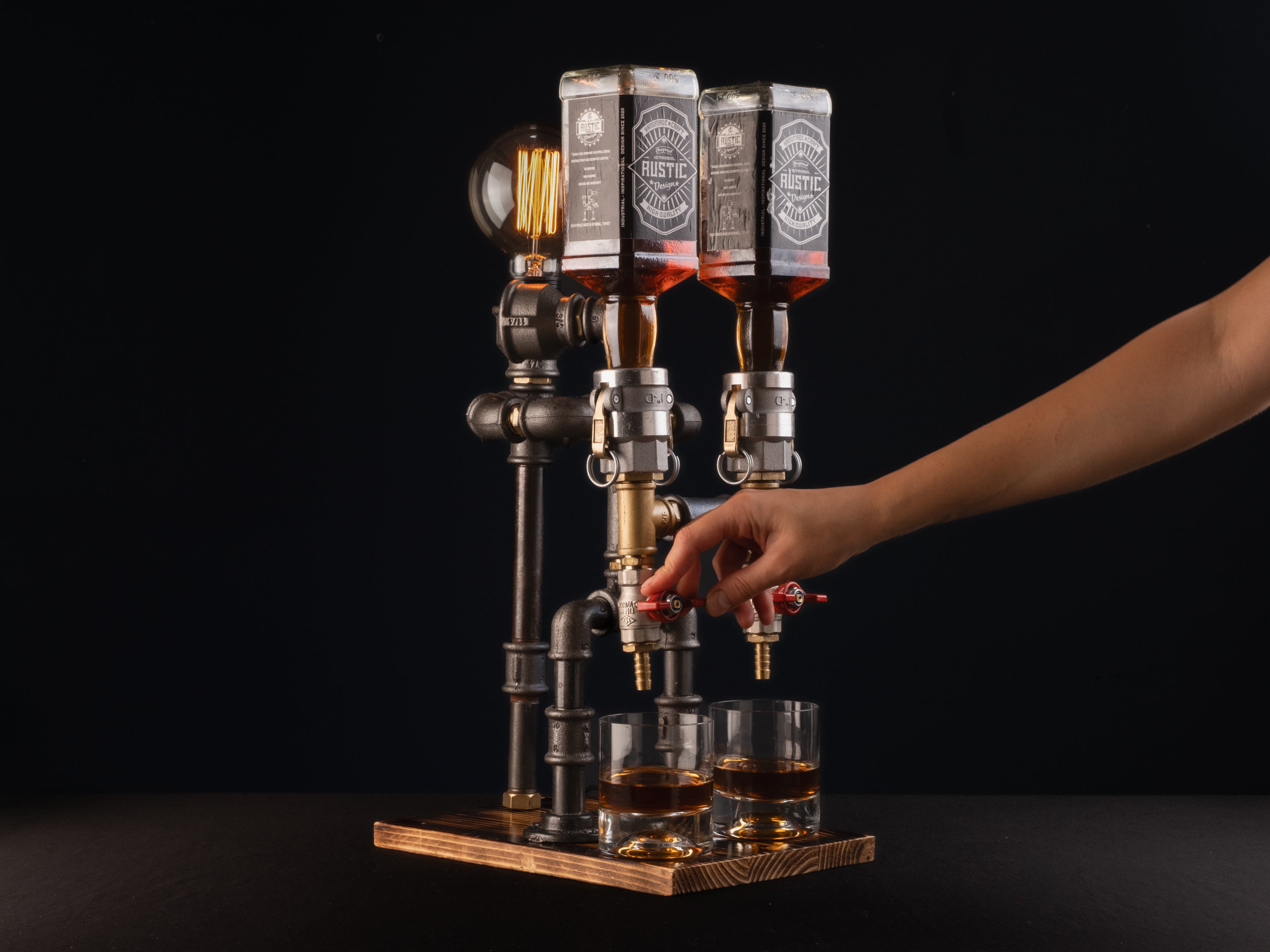 ROKETMAN. Lampenser Rustik Atölye