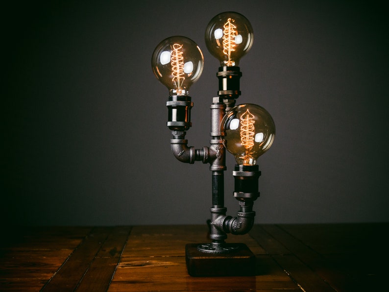 Vintage Rustik Masa Lambası